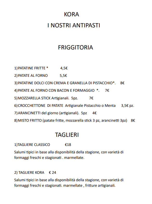 Menu Sala - Pagina 1